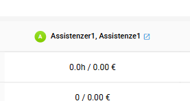 assistants masterdata link