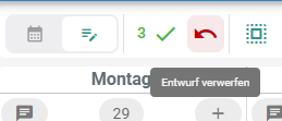 Entwürfe verwerfen
